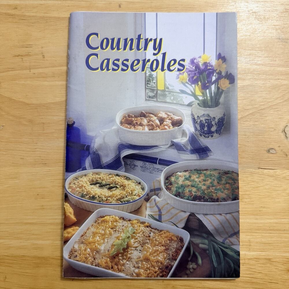 Country Casseroles Vintage Cookbook 1993 Paperback